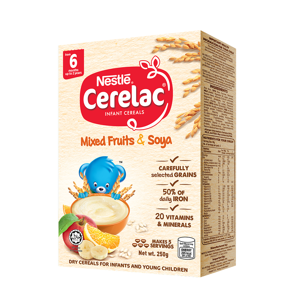 Cerelac Mixed Fruits & Soya 250g