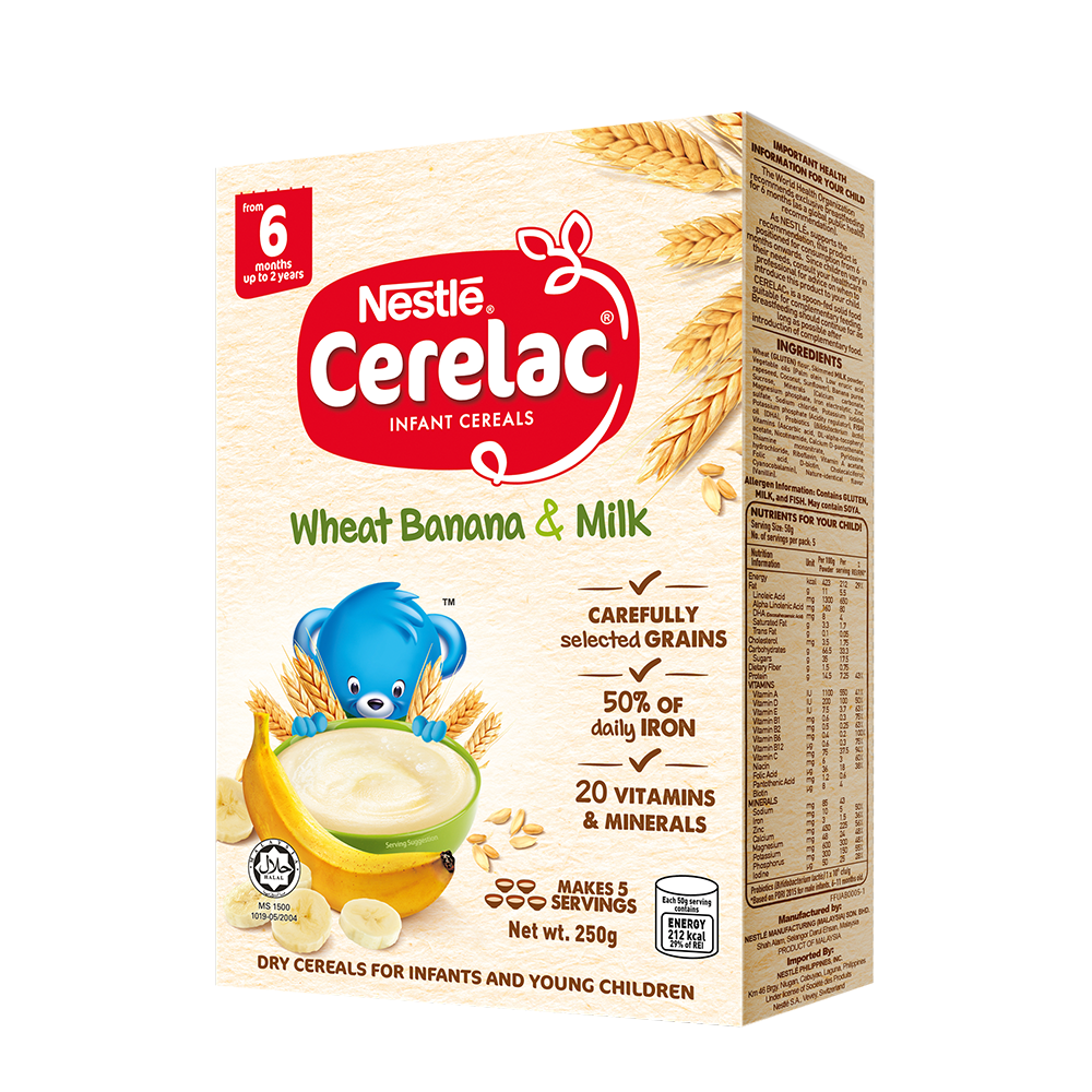 Cerelac Wheat Banana & Milk 250g