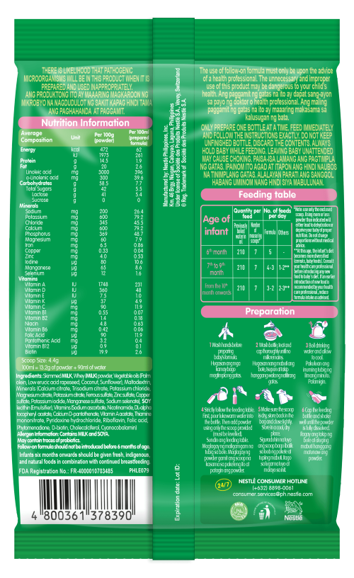 NESTOGEN® Infant Formula Stage 2 | Nestogen 2 | parenTeam