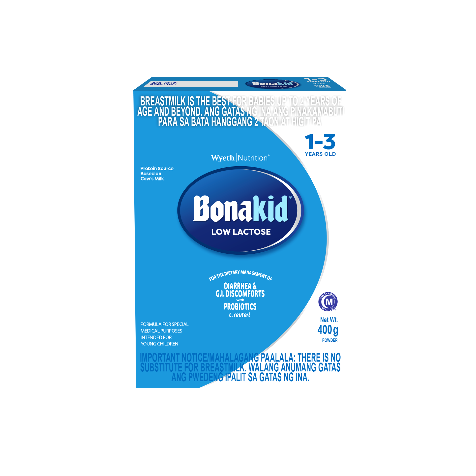 Bonakid® Low Lactose 1-3 Years Old