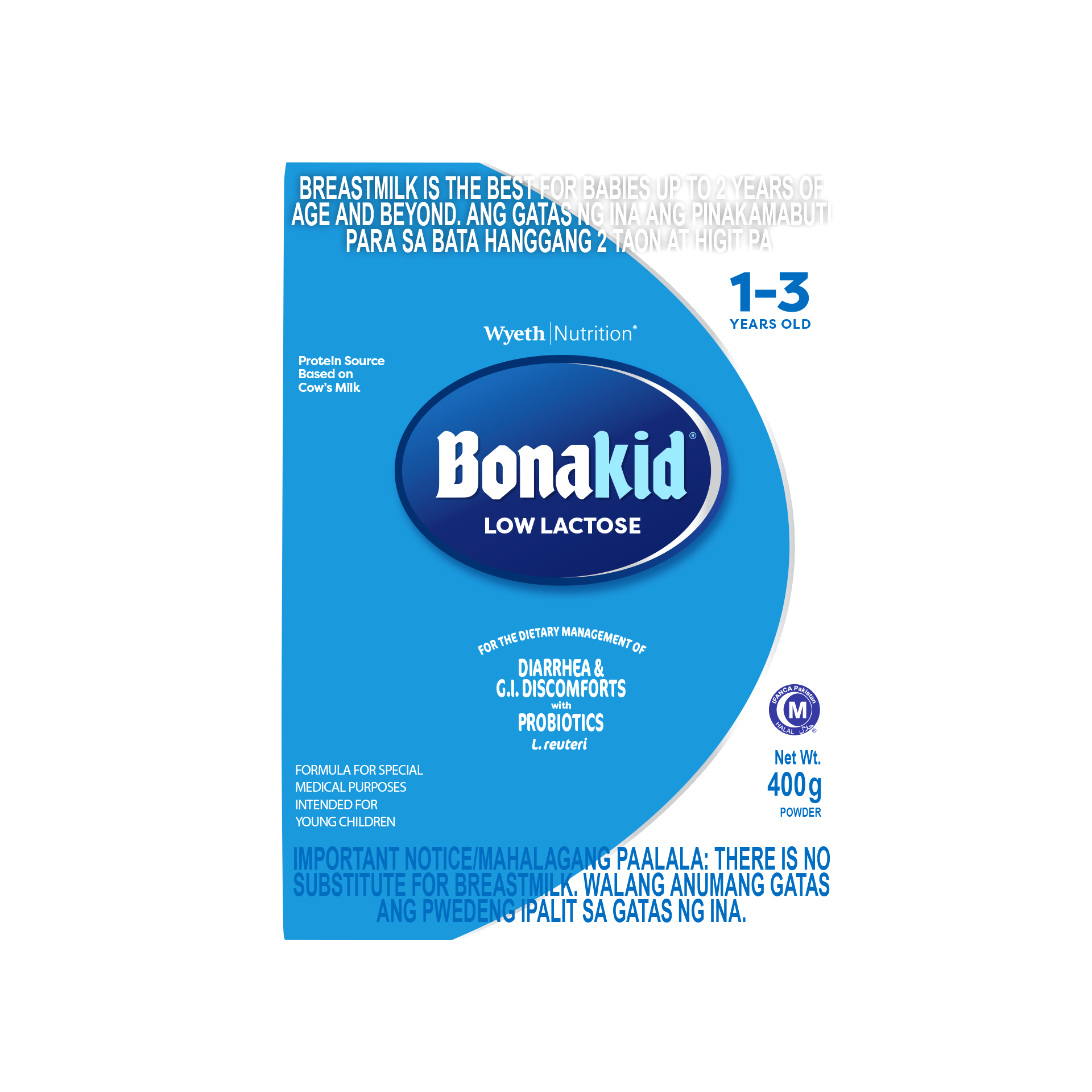 Bonakid® Low Lactose 1-3 Years Old