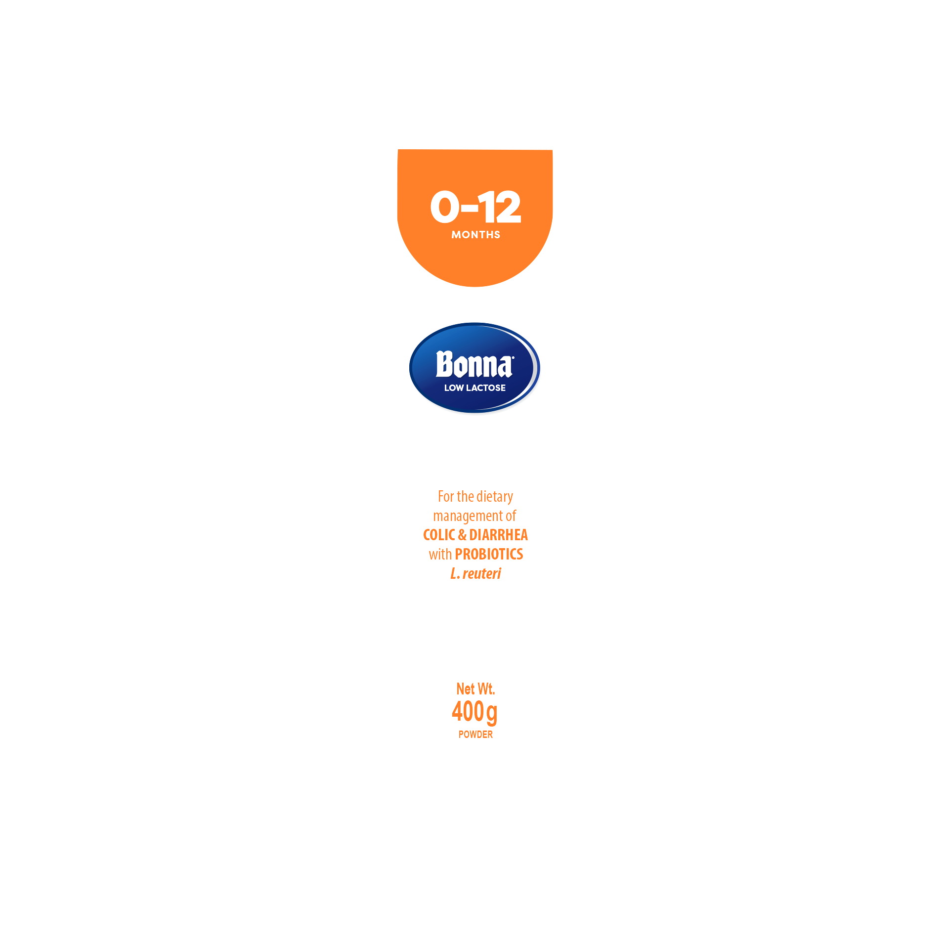 Bonna® Low Lactose 0-12 Months Old