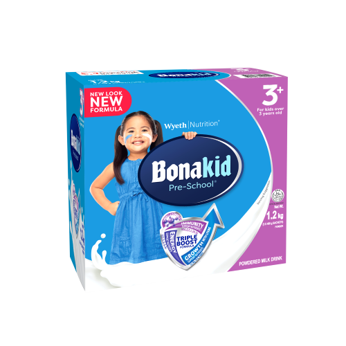 New Bonakid Pre School Three Plus 1.2kg