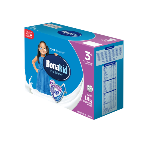 Bonakid Preschool Three Plus 1.6kg Diagonal Right View