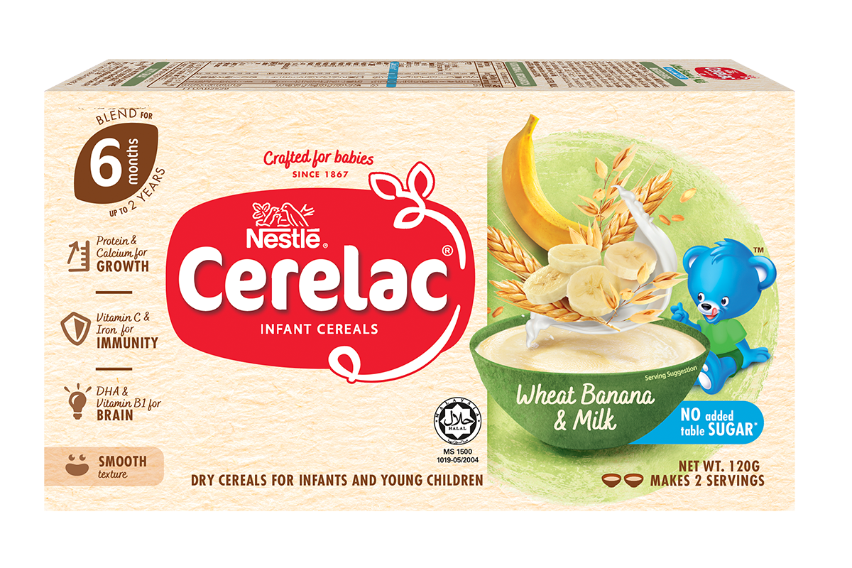 Cerelac NAS-Front Wheat Banana and Milk