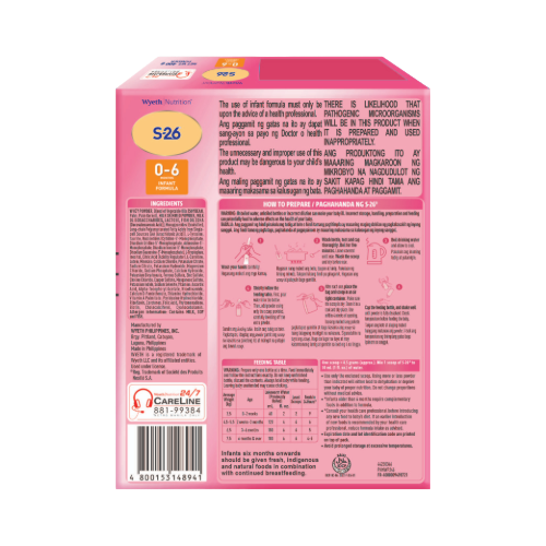 s26 0-6 months