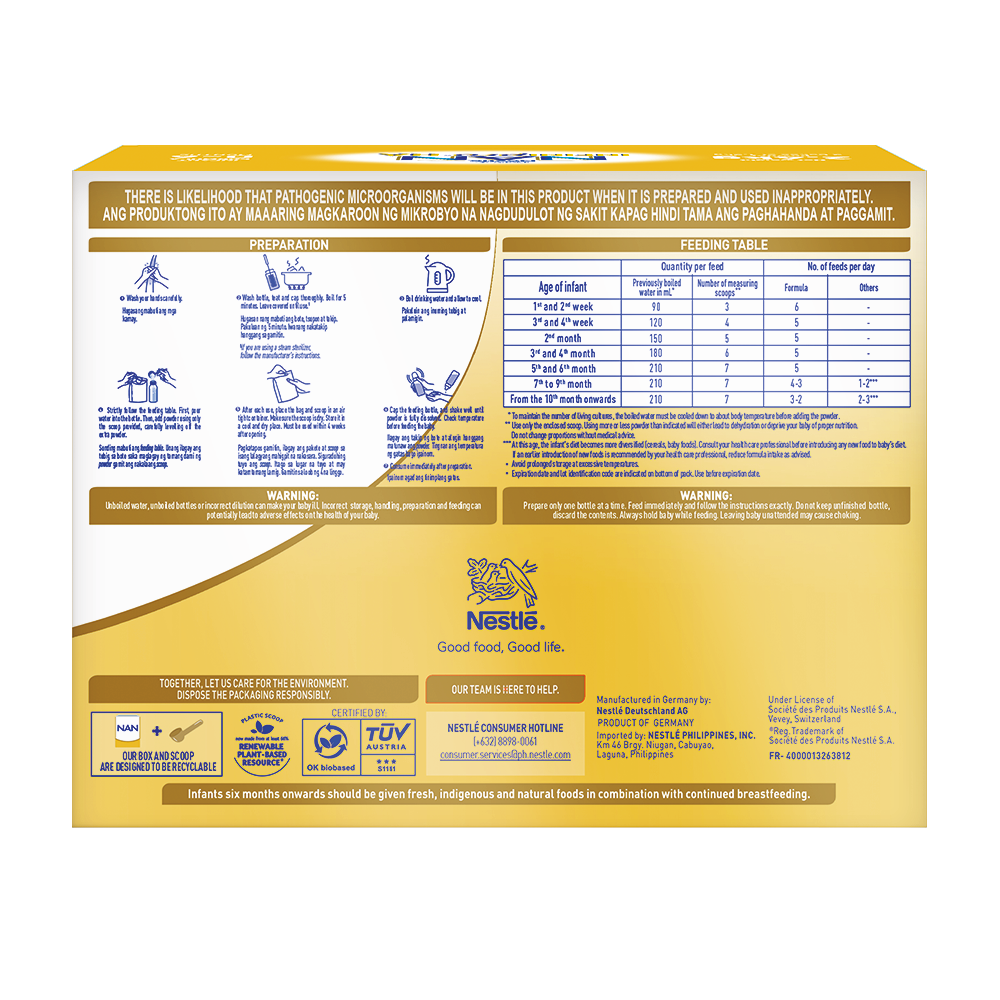 NAN InfiniPro Stage 1 2.4kg