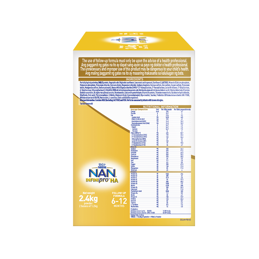 NAN Infinipro Stage 2 2.4kg