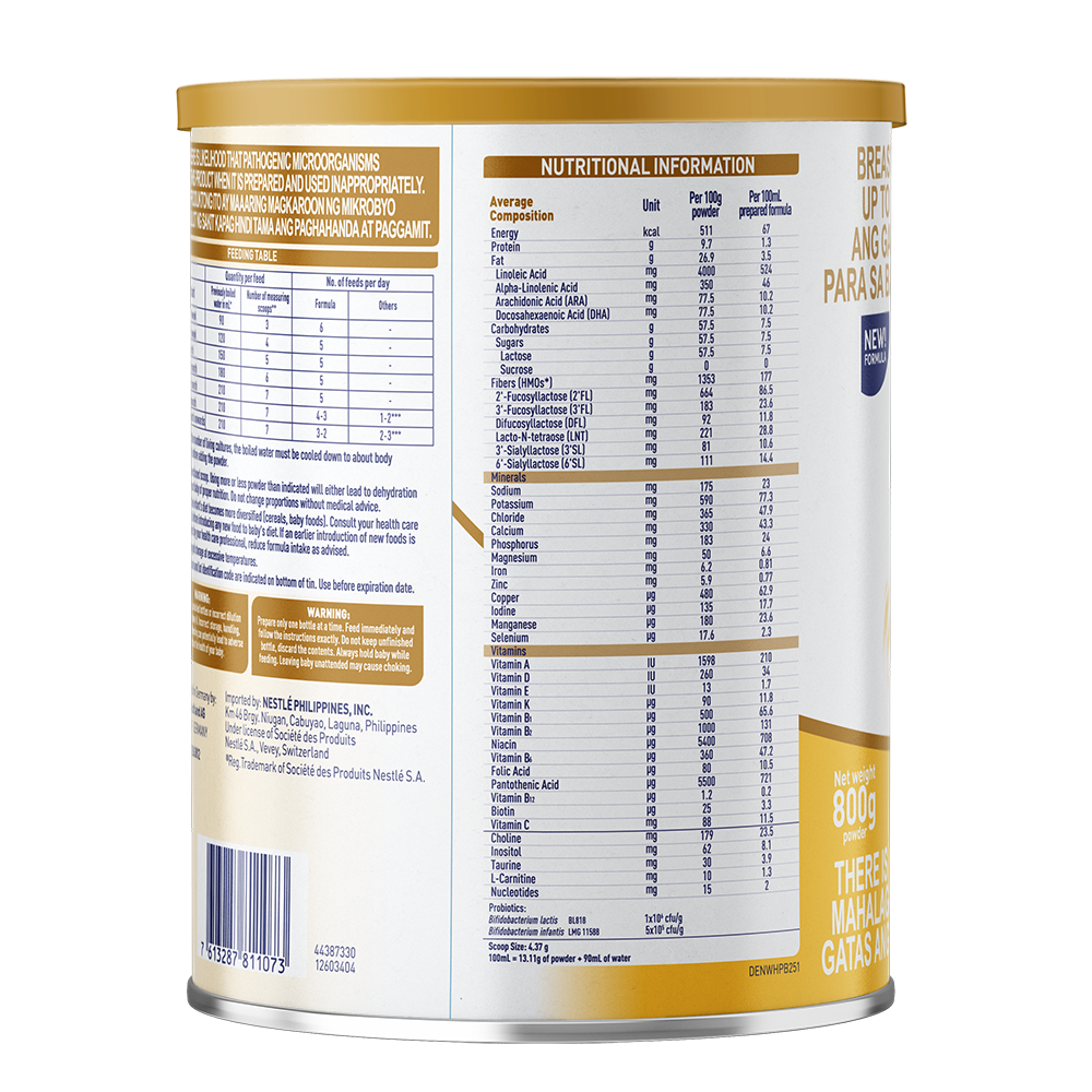 NAN InfiniPro Stage 1 800g