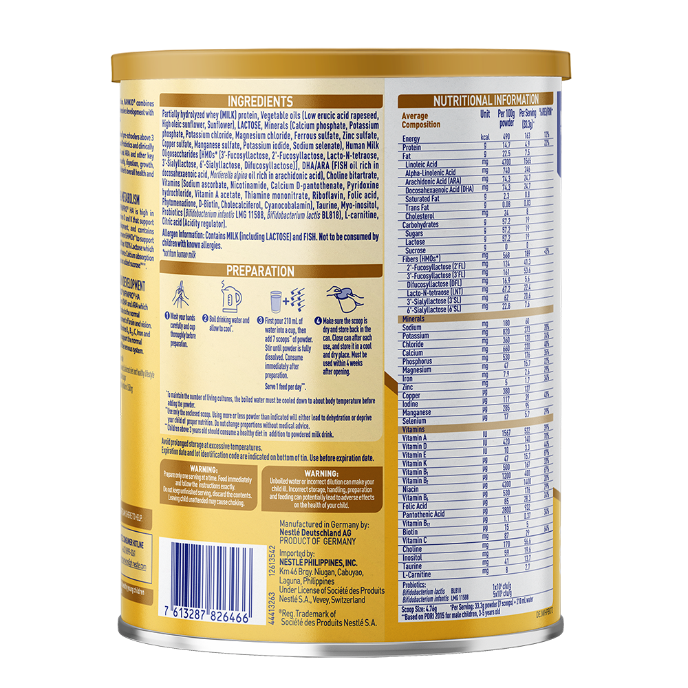 NAN Infinipro Stage 4 800g