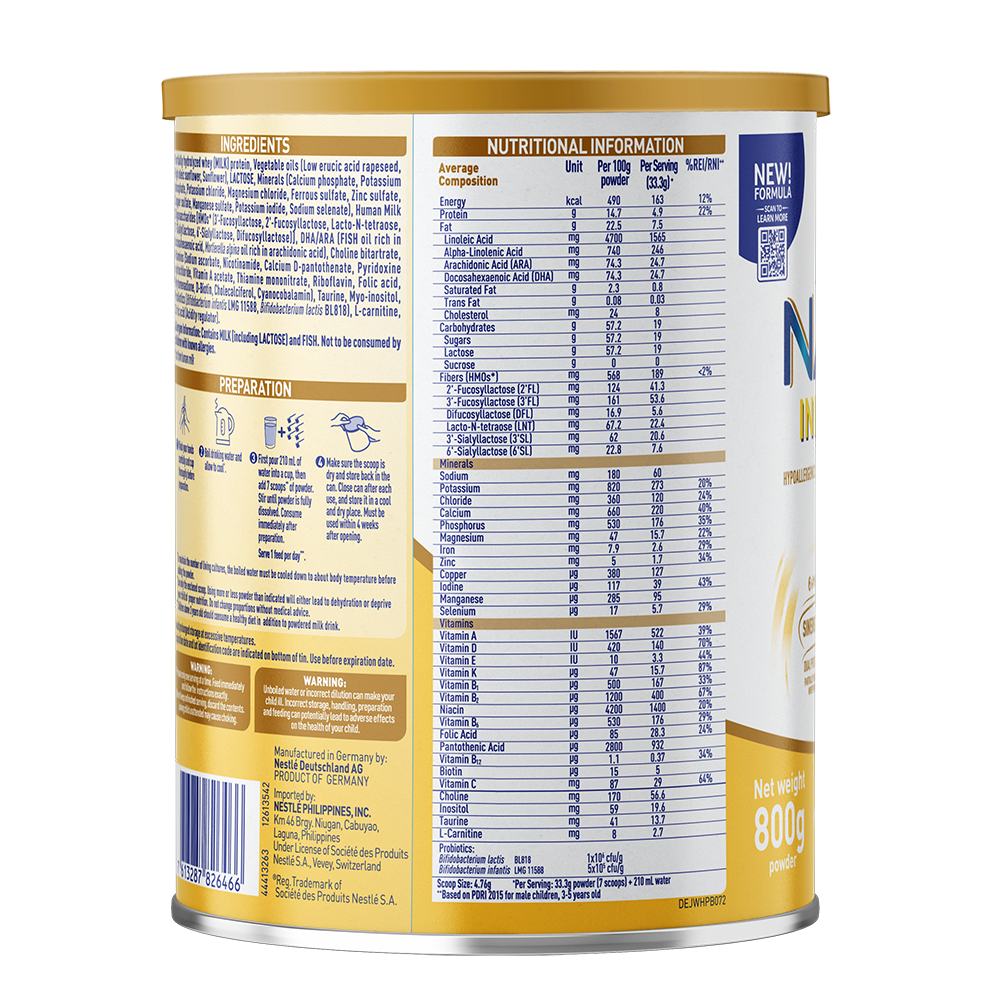 NAN Infinipro Stage 4 800g