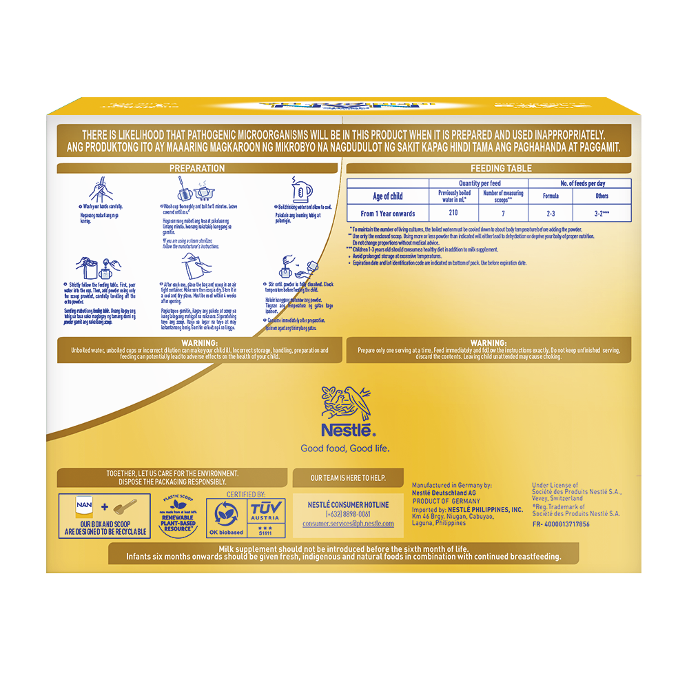 NAN InfiniPro Stage 1 2.4kg