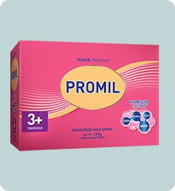PROMIL Supports braindevelopment and creativity.