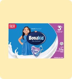 Bonakid Pre-School 3+ Supports active growth and development