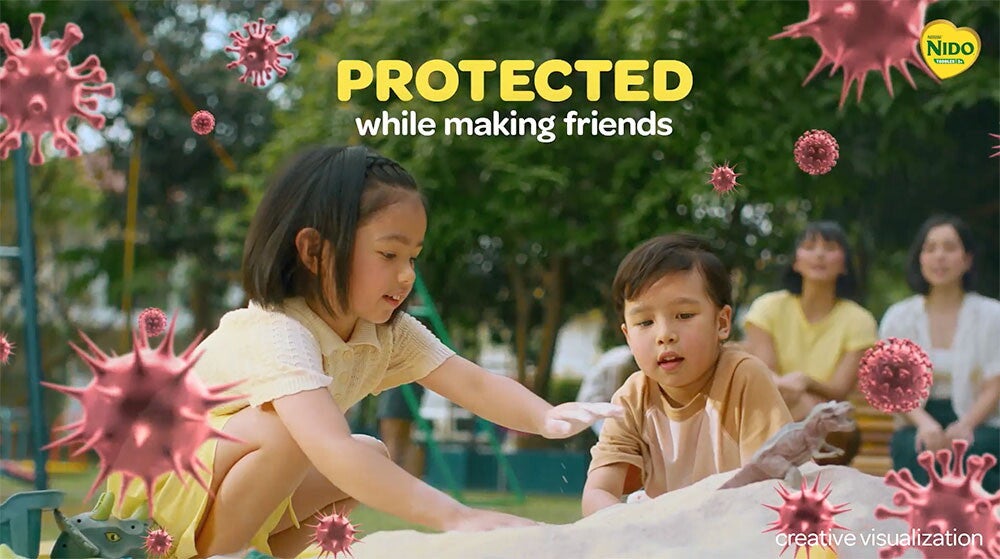 Protect your toddler as they learn with the nutrients in NIDO® 3+5+