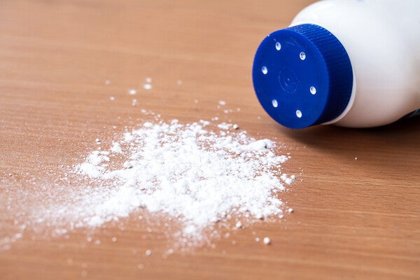 Sweeping powder into the tiny gaps of your wooden floors stops the planks from rubbing and squeaking.