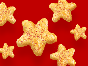 Baked, not fried. 
