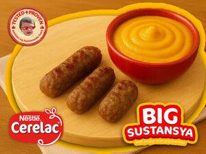 Magic Finger Beef Rolls with Mashed Kalabasa Dip
