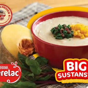 Alugbati with Kabasustansya Cerelac Recipe