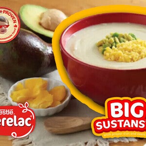 Avocado and Egg Puree