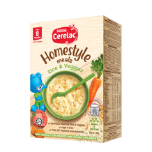 Cerelac Homestyle Meals Rice and Veggies Porridge