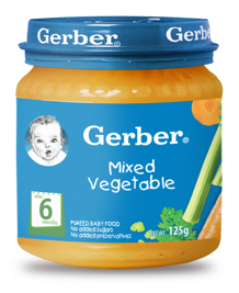 GERBER® Mixed Vegetable GERBER® Mixed Vegetable