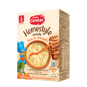 Cerelac Homestyle Meals Rice and Chicken Porridge