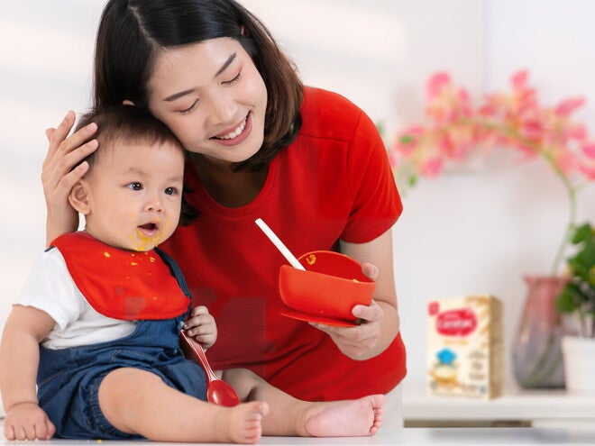 Encouraging Your Baby’s Developing Skills to Support Weaning with CERELAC®