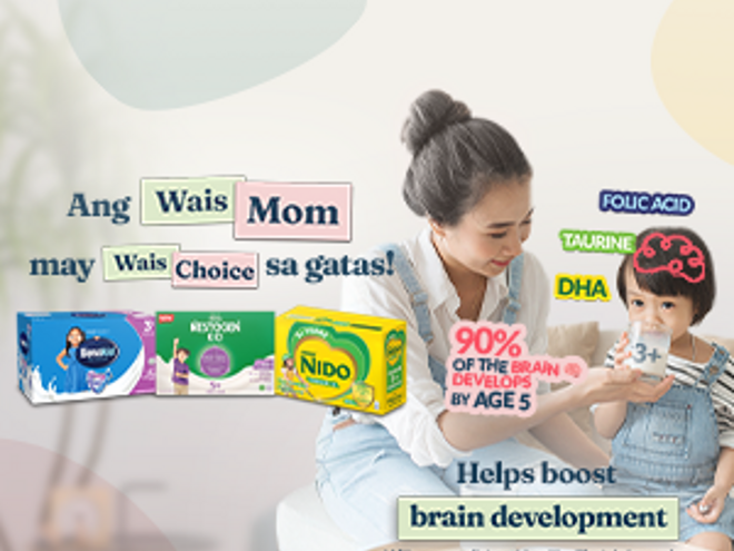 Ang Wais Mom may Wais Choice sa gatas!