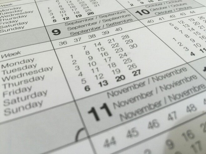 calendar method calendar method