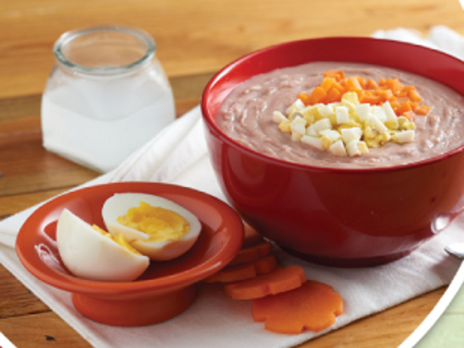Carrot and Egg Porridge Carrot and Egg Porridge
