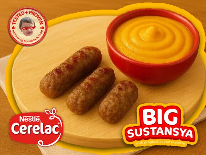 Magic Finger Beef Rolls with Mashed Kalabasa Dip