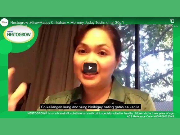 Generic Video Nestogrow #GrowHappy Chikahan – Mommy Juday Testimonial 30s 1