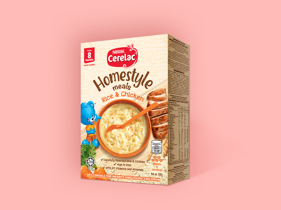 CERELAC Homestyle Rice & Chicken