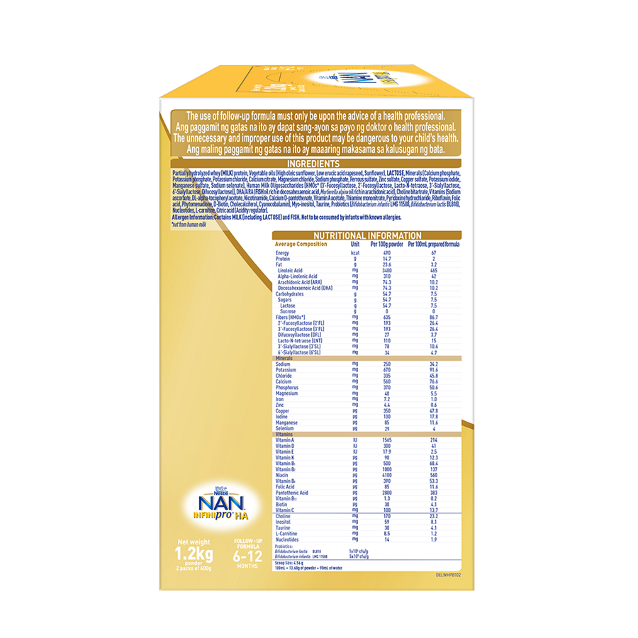 NAN Infinipro Stage 2 1.2kg