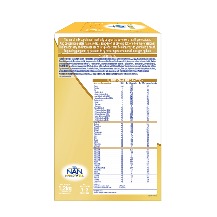 NAN InfiniPro Stage 1 1.2kg
