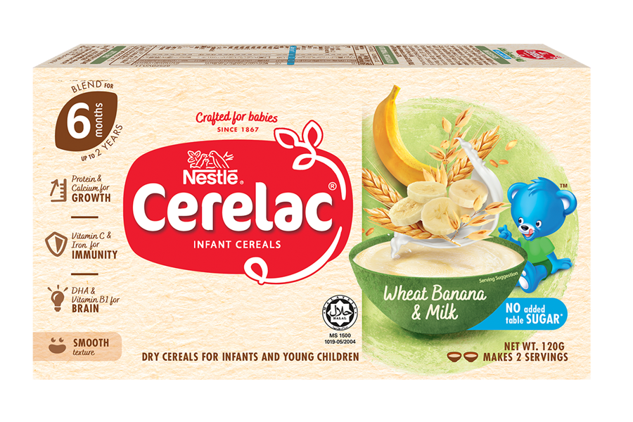 Cerelac NAS-Front Wheat Banana and Milk