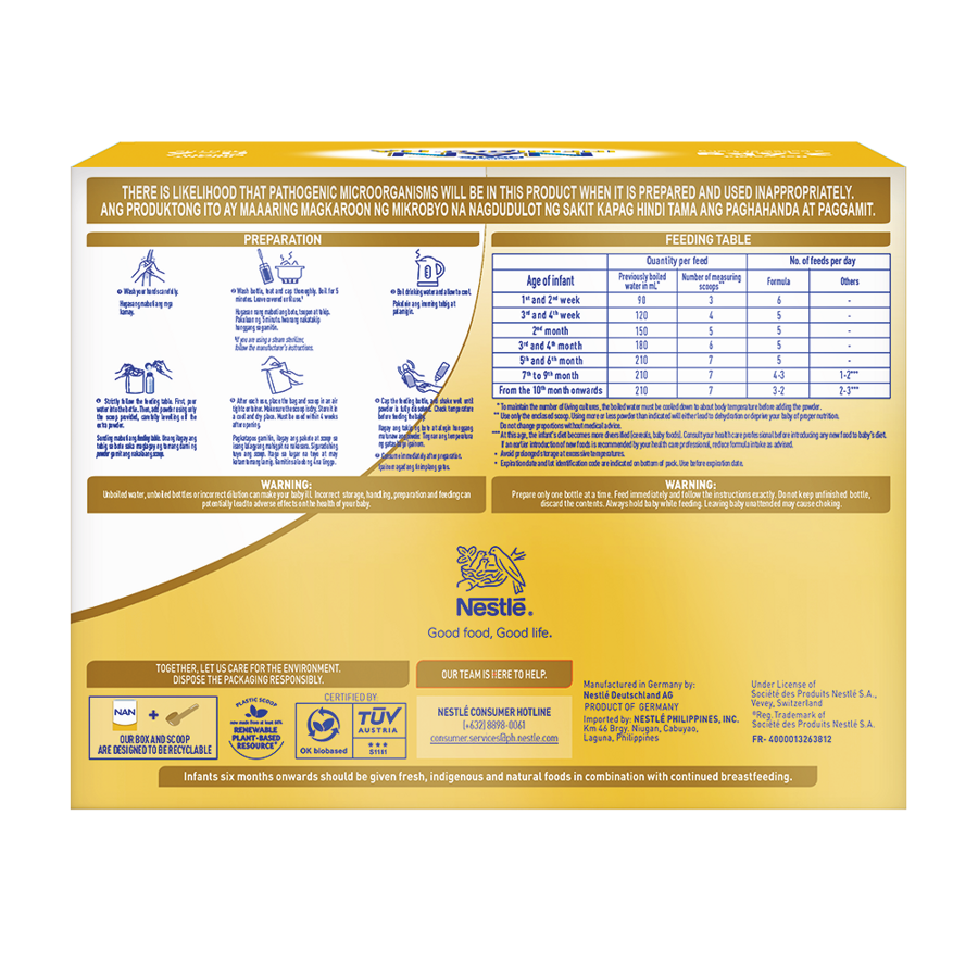 NAN InfiniPro Stage 1 2.4kg