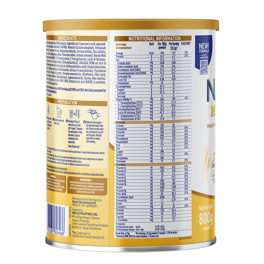 NAN Infinipro Stage 4 800g