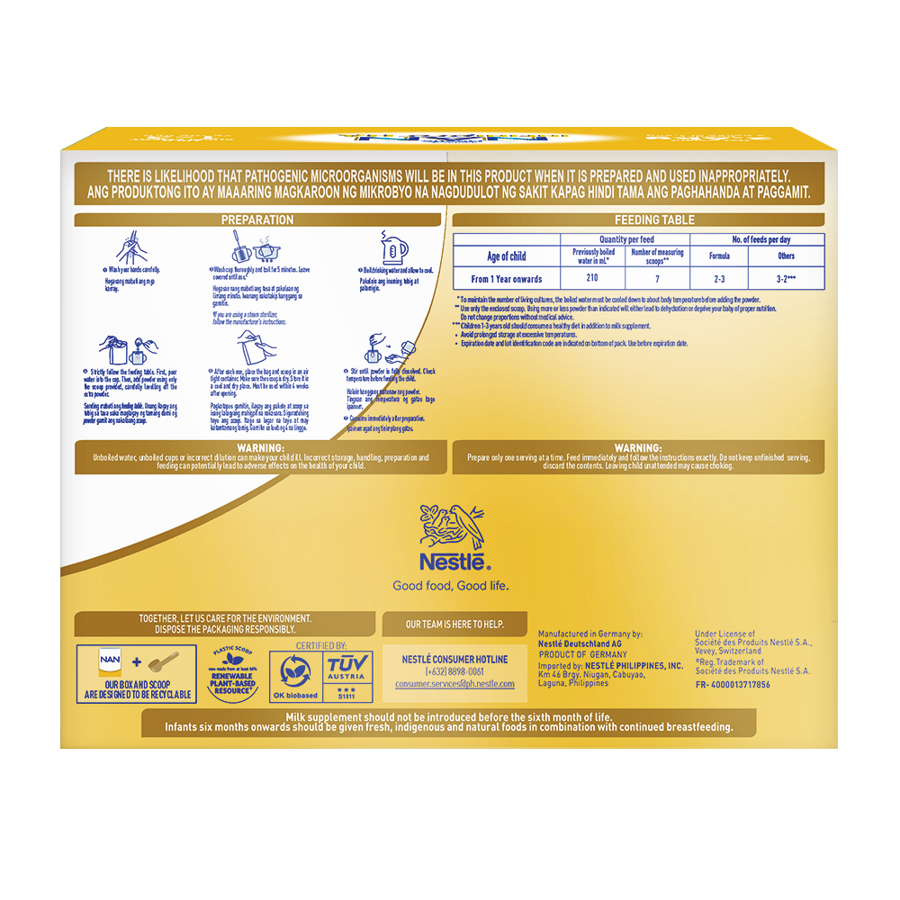 NAN InfiniPro Stage 1 2.4kg