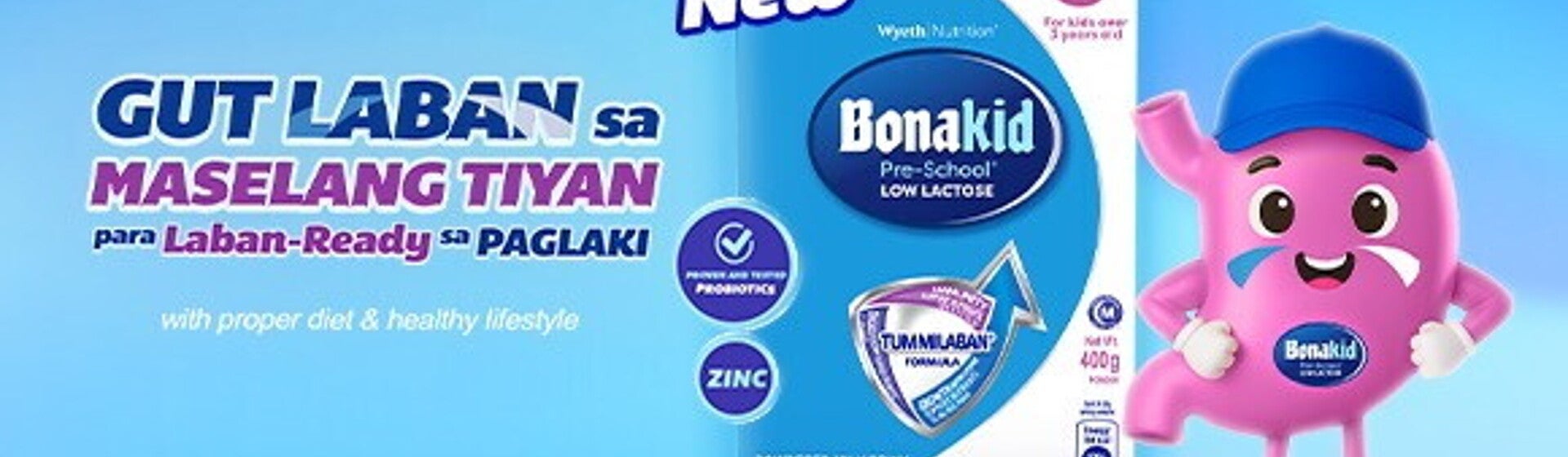 Bonakid Pre-School® 3+ Low Lactose