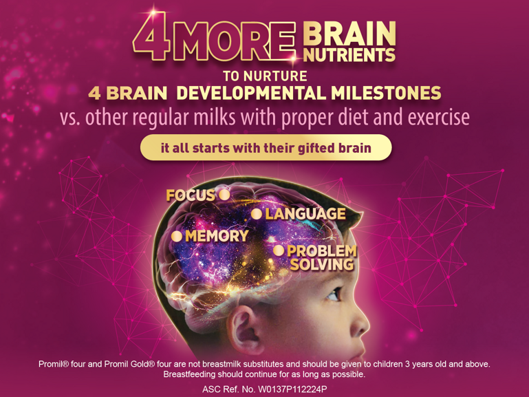 Four more brain nutrients to nurture four brain development milestonesFour more brain nutrients to nurture four brain development milestones