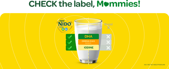 Check the label, Mommies! Check the label, Mommies!