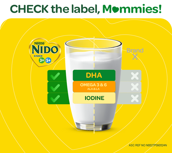 Check the label, Mommies! Check the label, Mommies!
