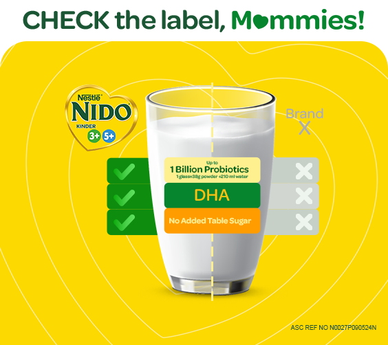 Check the label, Mommies! Check the label, Mommies!