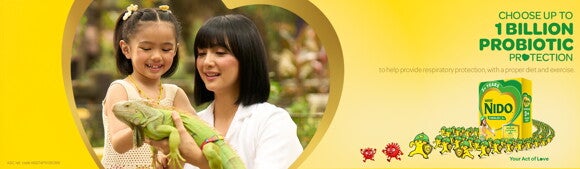 Choose NIDO® 3+’s 1 Billion Probiotic Protection