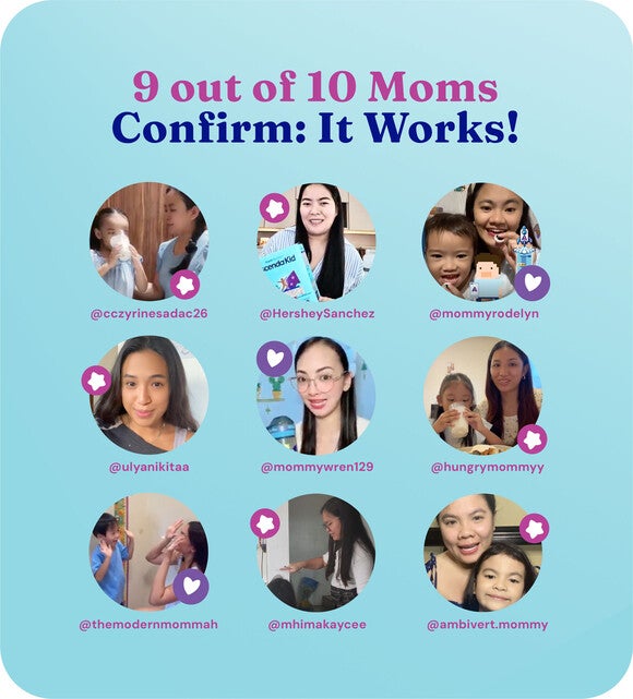 9 out of 10 Moms Confirm: It Works!