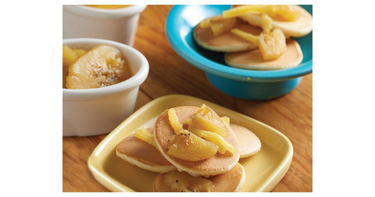 Saba Langka Pancakes with Cerelac Recipe | parenTeam