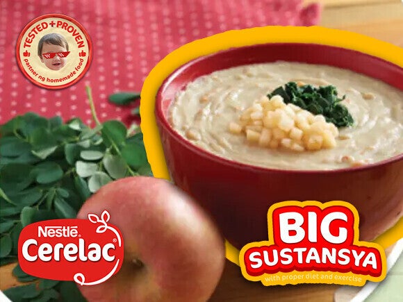 Apple with Malunggay with Cerelac Recipe | ParenTeam